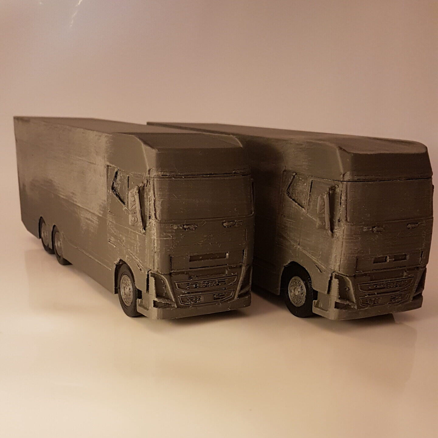 Horsetruck Roelofsen 3D print Schaalmodel